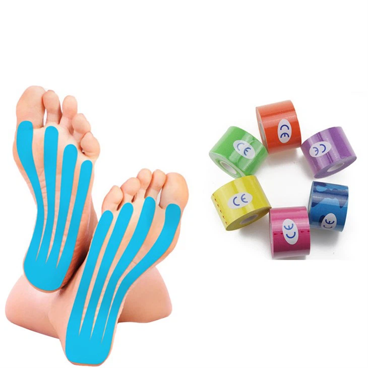 Taśma kinezjologiczna do powięzi podeszwowej