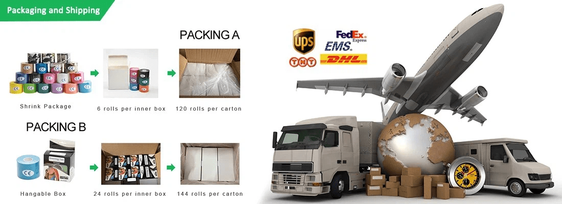 Kinesiology tape for LCL shipping Kinesiology tape for LCL shipping